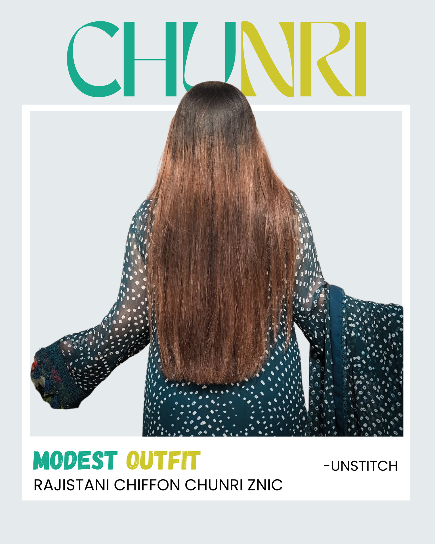 Rajistani Chiffon Chunri Znic